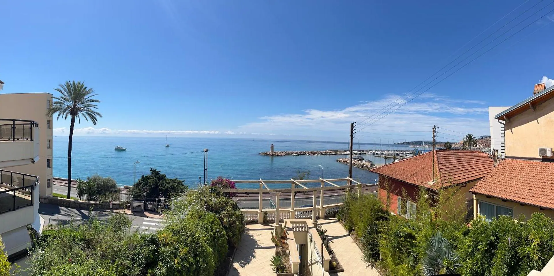 10' Monaco - 10' Italia - Incantevole Vista Mare Menton